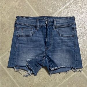 American Eagle Outfitters Light Blue Denim Shorts